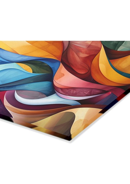 Geometrik Şekilli Temperli Cam Kesme Tahtası - Şık Tasarım, Kaymaz Yüzey, Çizilmez, fiyatları