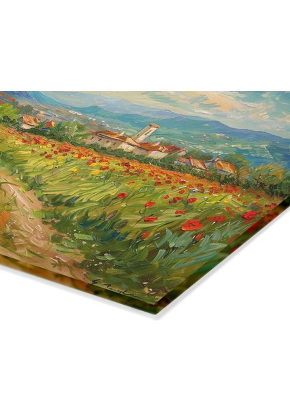 Empresyonist Sanat Tarzı Temperli Cam Kesme Tahtası - Şık, Kaymaz, Çizilmez, modelleri