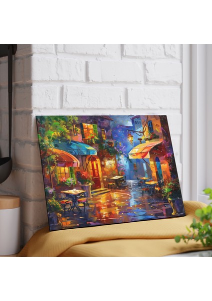 Şık Sokak Lambası Temperli Cam Kesme Tahtası - Şık, Kaymaz, Çizilmez fiyatları