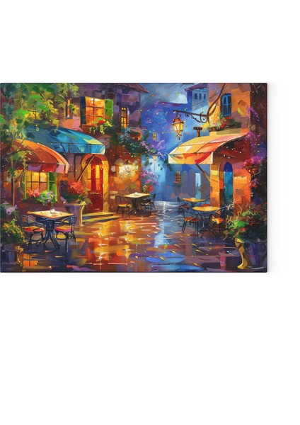 Şık Sokak Lambası Temperli Cam Kesme Tahtası - Şık, Kaymaz, Çizilmez modelleri