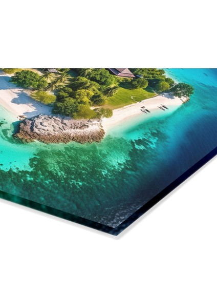 Peyzaj'dan Esinlenen Temperli Cam Kesme Tahtası - Şık & Dayanıklı Kaymaz Yüzey - Kolay Temizlenen fiyatları