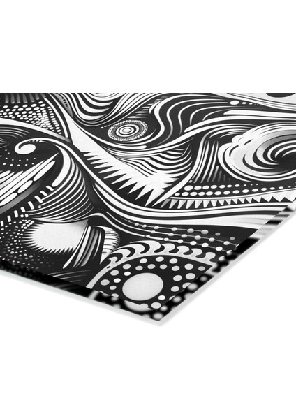 Şık Mutfak Dekor Temperli Cam Kesme Tahtası - Şık Cam modelleri