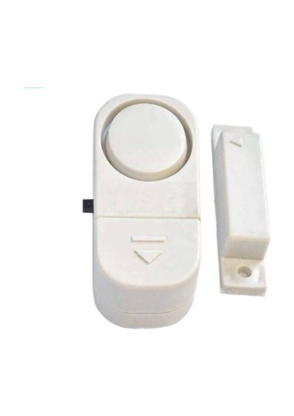 Pilli Kapı Pencere Mini Alarm Yüksek Sesli Hırsız Savar Alarm