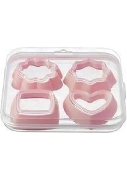 Oz cm ax Kurabiye Kalıbı 4 Parça 8 Şekil - Saklama Kutulu fırsatları