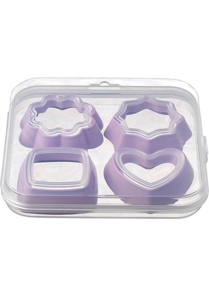 Kurabiye Kalıbı 4 Parça 8 Şekil - Saklama Kutulu fiyatları