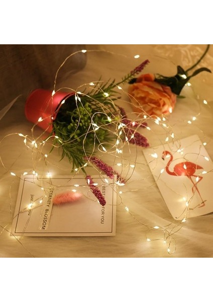 Peri LED Işık 5 Metre Gün Işığı Dekor Lambası 50 Ledli fırsatları