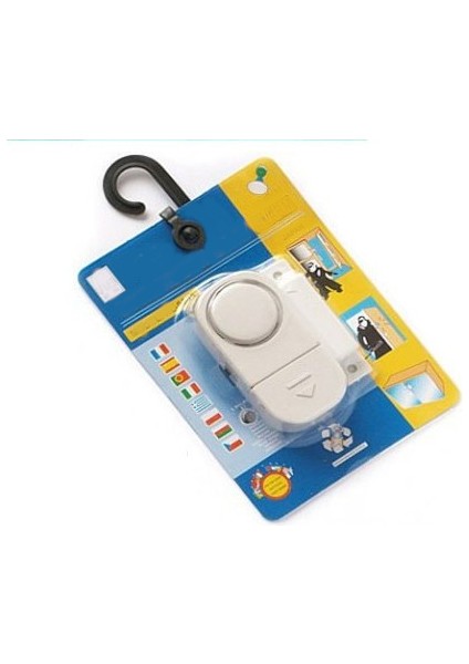 Pilli Kapı Pencere Mini Alarm Yüksek Sesli Hırsız Savar Alarm