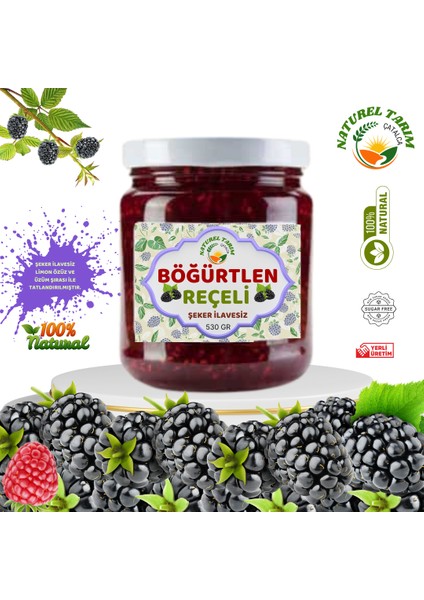 Naturel Böğürtlen & Limon Reçeli 2 Li Paket indirimleri