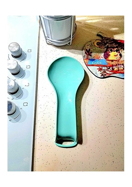Kaşık Kepçe Altlığı - Mavi