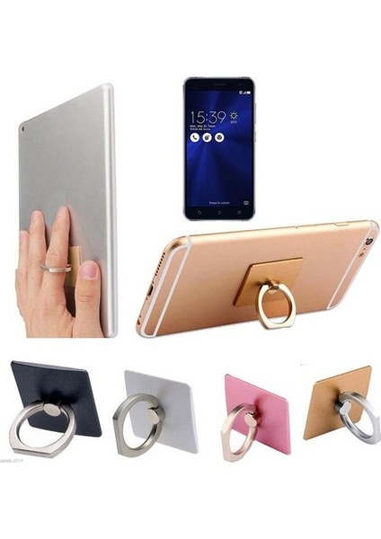 Yüzük Tasarım Telefon Tablet Tutucu Selfie Yüzüğü indirimleri