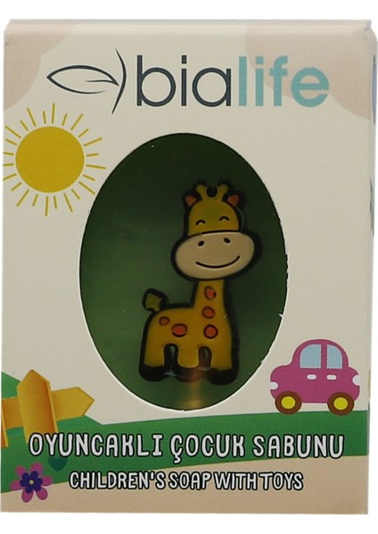 Elma Özlü El Yapımı Oyuncaklı Çocuk Sabunu modelleri