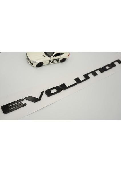 Lancer Evolution 10 Bagaj Siyah Yazı Logo Arma