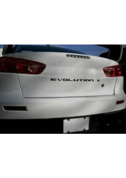 Lancer Evolution 10 Bagaj Siyah Yazı Logo Arma fiyatları