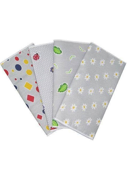 Şok Ütü Masası Örtüsü Ütü Masası Kılıfı Dekoratif Desenli Kumaş