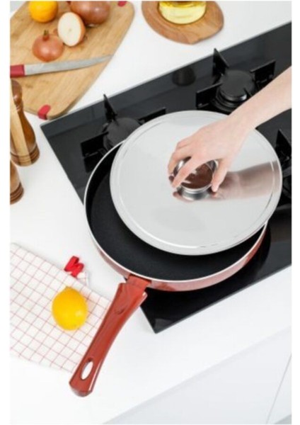 Granit Balık Tavası 32 cm Yapışmaz Yüzey Dayanıklı ve Geniş Pişirme Alanına Sahip fırsatları