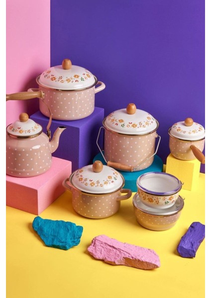 Emaye Sos ve Yumurta Pişirme Tenceresi Amanda fırsatları