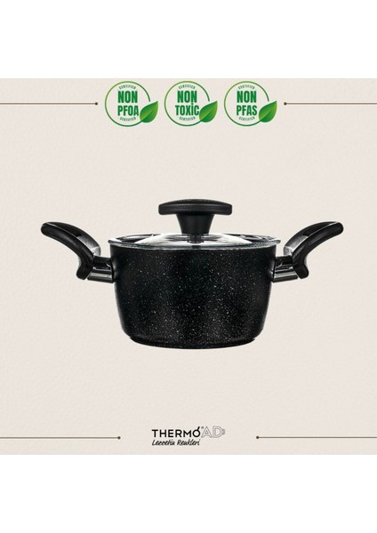 | Festy Mini Tencere | 14 cm | Siyah