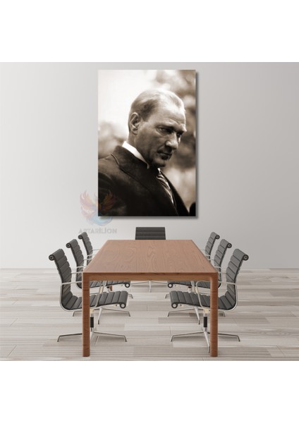 Atatürk Portresi Ev Ofis Tablosu Kanvas Atatürk Tablosu Ofis Hediyesi fiyatları