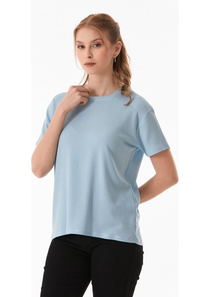 Basic Krep Kumaş Tişört modelleri