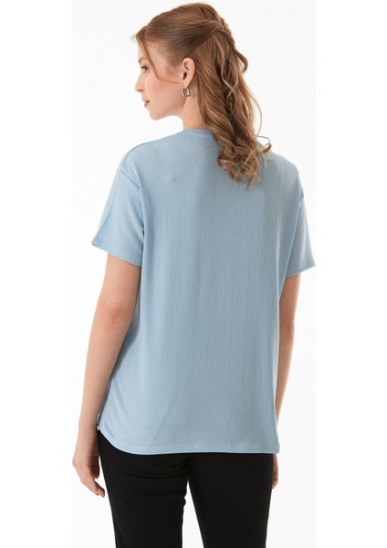 Basic Krep Kumaş Tişört fırsatları