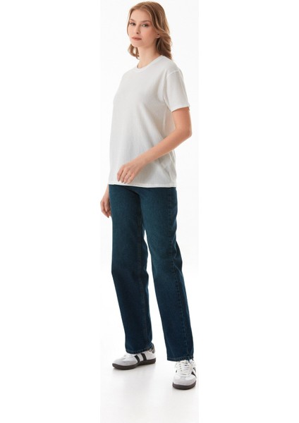 Basic Krep Kumaş Tişört