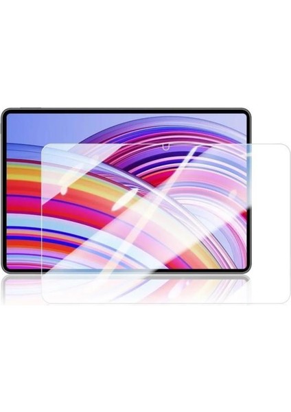 Redmi Pad Pro 12.1" Dönerli Standlı Deri Tablet Kılıfı - Ekran Koruyucu - Pembe