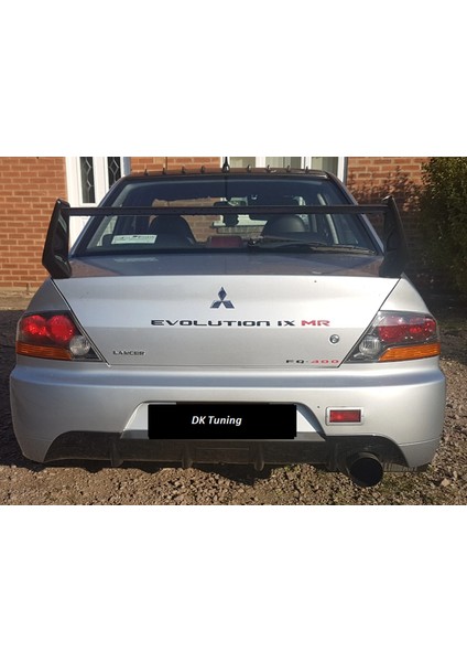 Lancer Evolution 9 Bagaj Siyah Yazı Logo Arma
