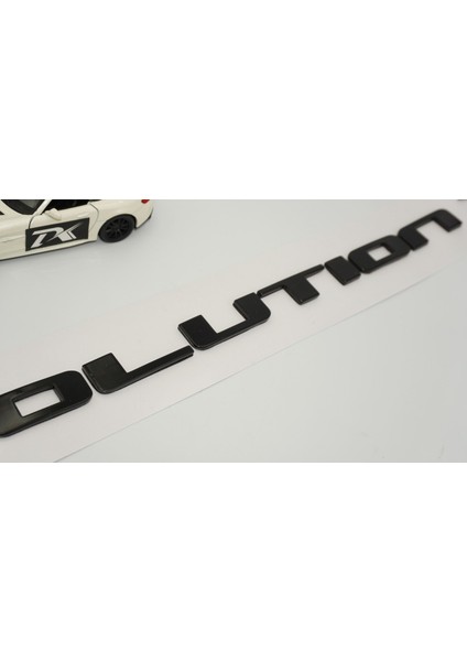 Lancer Evolution 9 Bagaj Siyah Yazı Logo Arma