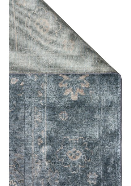 Tf 06 Sky Vızon - Taftan - Pakistan Overdyed Tarzı Halı, Özel Tezgah Uşak Halısı