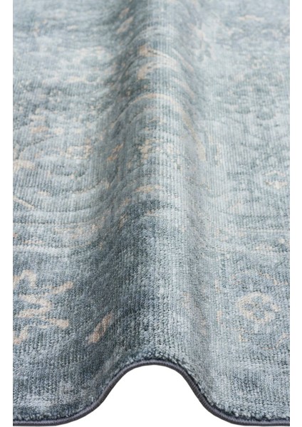 Tf 06 Sky Vızon - Taftan - Pakistan Overdyed Tarzı Halı, Özel Tezgah Uşak Halısı