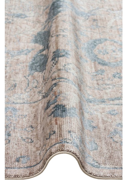 Tf 07 Vızon Sky - Taftan - Pakistan Overdyed Tarzı Halı, Özel Tezgah Uşak Halısı