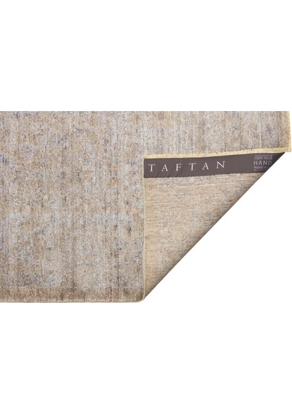 Tf 02 Beıge - Taftan - Pakistan Overdyed Tarzı Halı, Özel Tezgah Üretilen Uşak Halısı