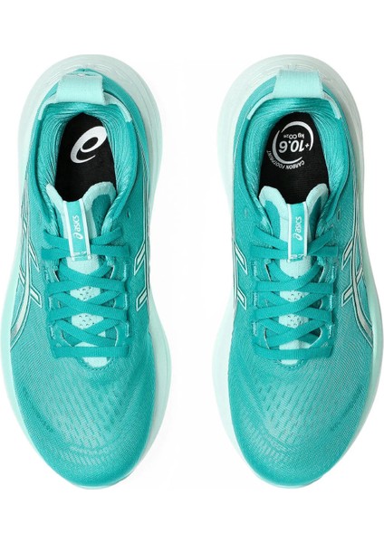 1012B753-400 Gel-Nımbus 27 Turkuaz Kadın Koşu Ayakkabısı fırsatları