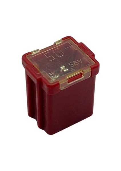Mini Dişi Sigorta 50 A (Alçak Kanallı) (Boy:16 Mm) Oem