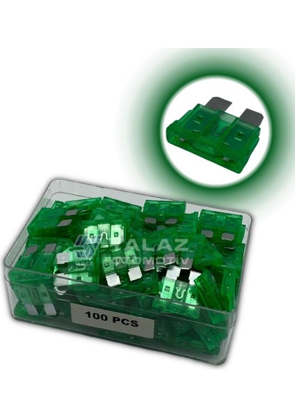 Bıçak Sigorta 30 A (100 Adet)