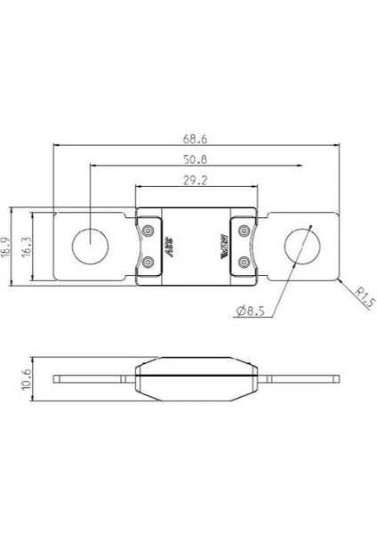 MEGAVAL SİGORTA YEŞİL 125 A (69*19 MM) fiyatları