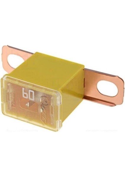 Yan Ayaklı Sigorta (Kısa Ayak 48 Mm) Sarı 60 A