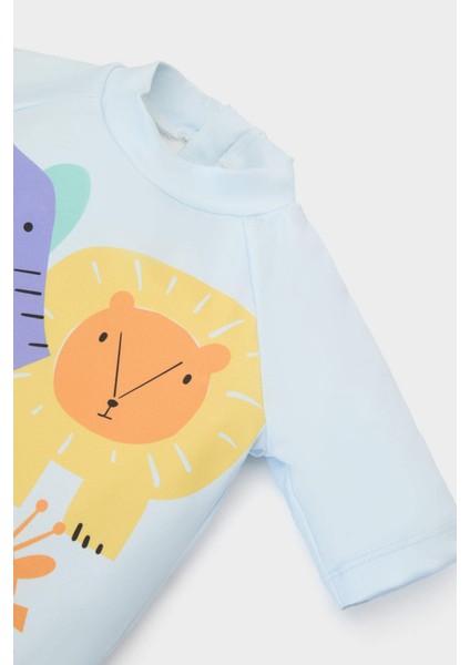 Erkek Bebek Desenli Mayo E3358A525SM
