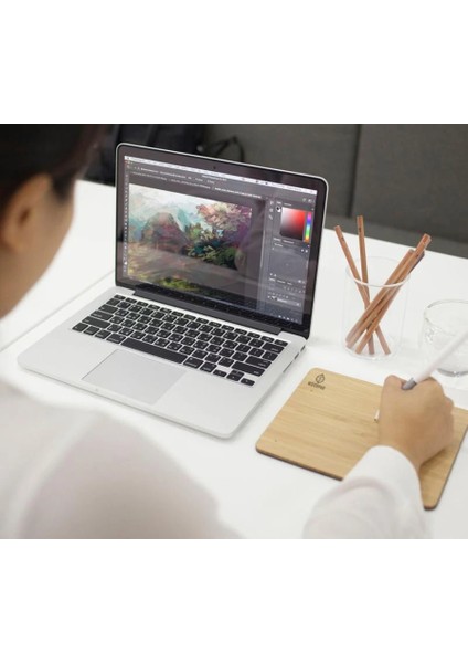 Vıewsonıc Woodpad 7 Bambu Grafik Tablet - PF0730- E0WW Ahşap