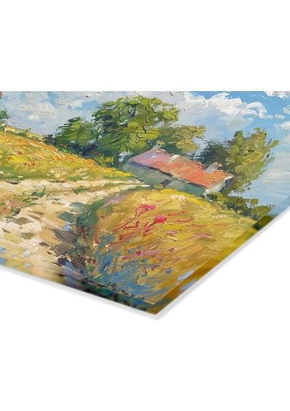 Çarpıcı Nilüferler Temperli Cam Kesme Tahtası - Şık Tasarım, Kaymaz Yüzey, Çizilmez fiyatları