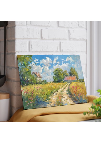 Çarpıcı Nilüferler Temperli Cam Kesme Tahtası - Şık Tasarım, Kaymaz Yüzey, Çizilmez modelleri