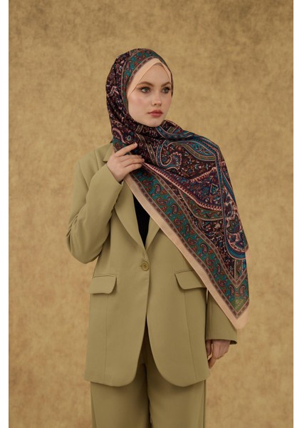 Soft Şal Somon Turkuaz 3051-18 modelleri