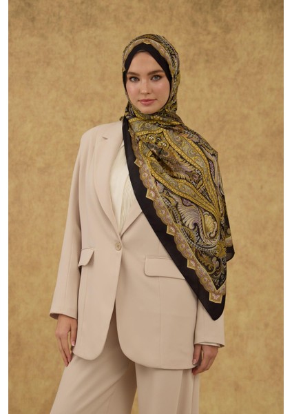 Soft Şal Siyah Gold 3052-14 modelleri