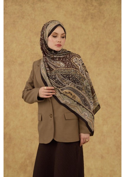 Ipekhan Soft Şal Siyah Su Yeşili 3053-17 modelleri