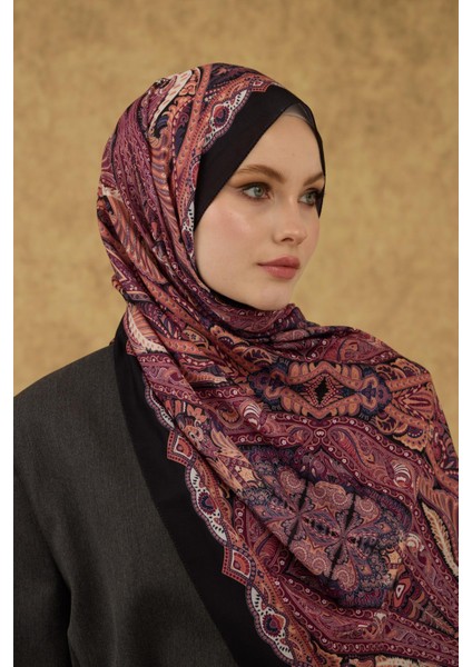 Soft Şal Siyah Pembe 3052-17 fiyatları