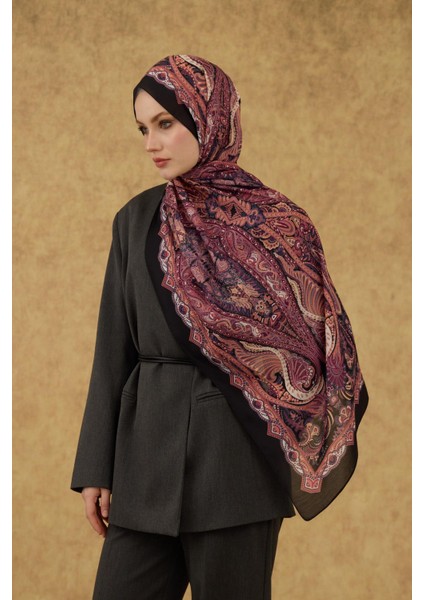 Soft Şal Siyah Pembe 3052-17 fırsatları