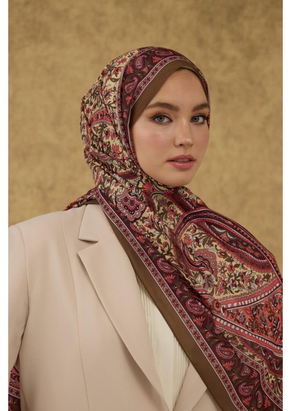 Soft Şal Haki Mürdüm 3051-05 fiyatları