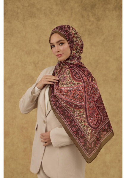 Soft Şal Haki Mürdüm 3051-05 modelleri