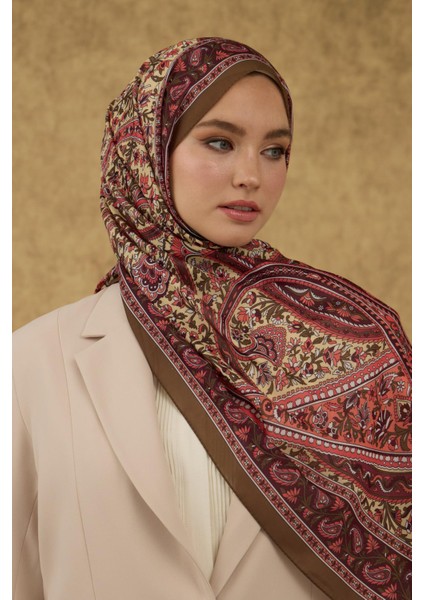 Soft Şal Haki Mürdüm 3051-05 fırsatları