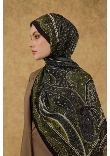 Ipekhan Soft Şal Siyah Yeşil 3053-18 fırsatları